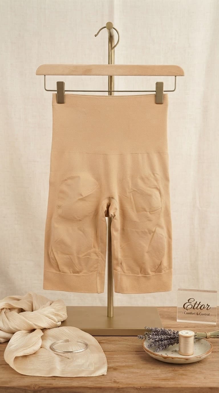 High-Waist Body Shaper Shorts